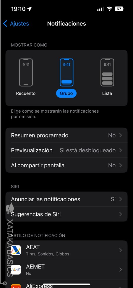 Estilo De Notificaciones