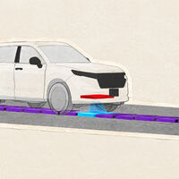 La recarga es el gran freno del transporte eléctrico, así que Honda propone una carretera que sea un cargador inalámbrico 