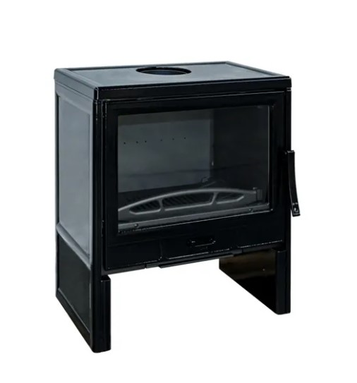 Estufa de leña ECO BARUN BLACK IRON 11 Kw