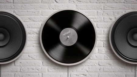 Wheel es probablemente el tocadiscos más minimalista que habrás visto