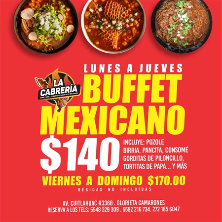¿Antojo de pancita, birria o pozole? En este buffet en CDMX puedes comer de todo por solo 140 pesos