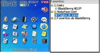 Vodafone Live! en las BlackBerry