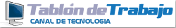 Tablón de trabajo sobre tecnología