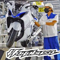 Vídeo hipnótico: así se fabrica una Suzuki Hayabusa, desde la primera pieza hasta el concesionario