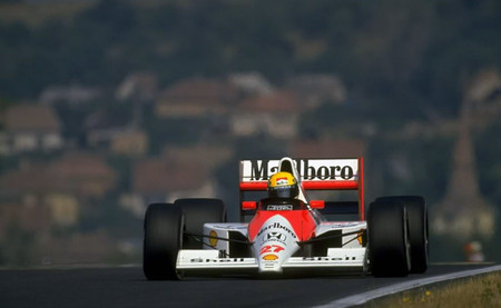 Ayrton Senna GP Hungría 1990