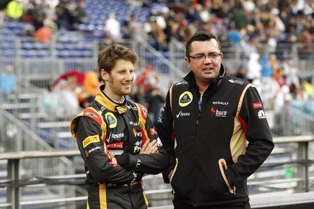 Eric Boullier: "Romain sabe que podemos crear un equipo a su alrededor"