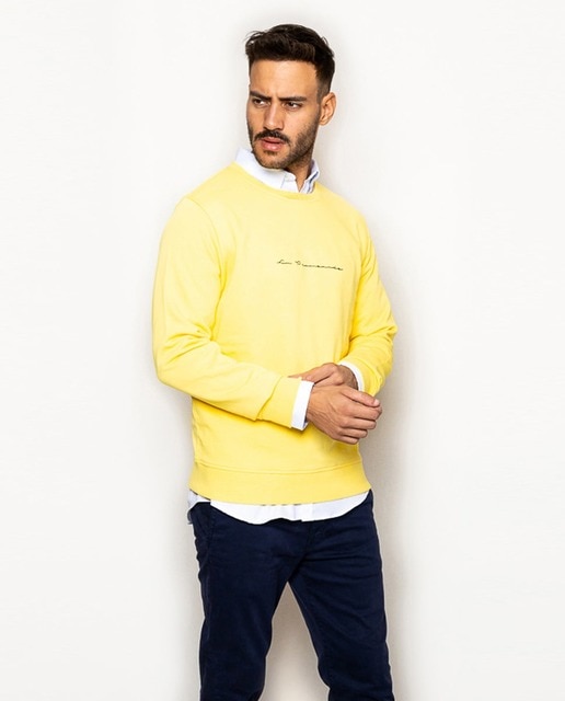 Sudadera de cuello redondo en tonos neón, de la PROMENADE