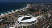 El estadio Moses Mabhida de Sudáfrica (Durban Stadium)
