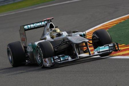 GP de Bélgica de F1 2011: la increíble primera vuelta de Michael Schumacher