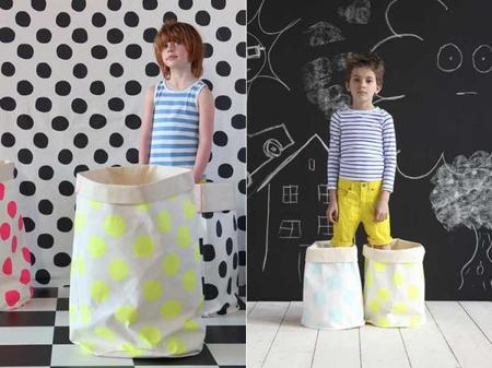 estampados gráficos en blanco y negro para decorar el dormitorio de tu bebé