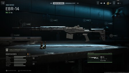 Warzone 2 Ebr 14 Accesorios