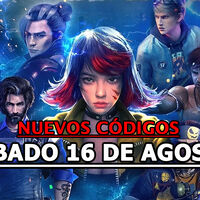 Free Fire MAX, códigos gratuitos para el Sábado 16 de agosto 