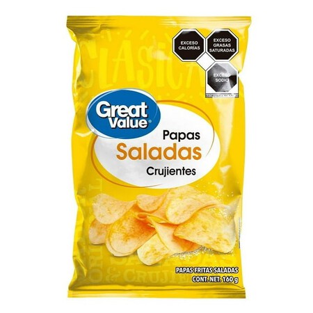 Great Valie Papas Saladas Crujientes