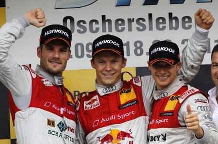 Nuevo triplete de Audi en Oschersleben