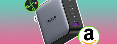 Este cargador UGREEN te permite conectar hasta 4 dispositivos al mismo tiempo; tiene carga rápida y está en oferta