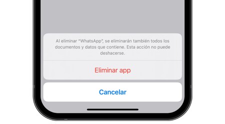 Quitar la aplicación iOS