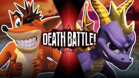 Crash vs. Spyro: los iconos de la PS1 culminan su rivalidad en el último combate A MUERTE de ScrewAttack!