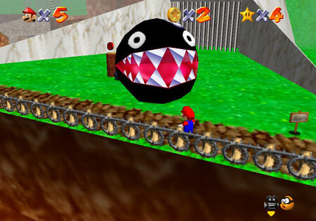 Super Mario 64: cómo conseguir la estrella Behind Chain Chomp's Gate de Bob-omb Battlefield