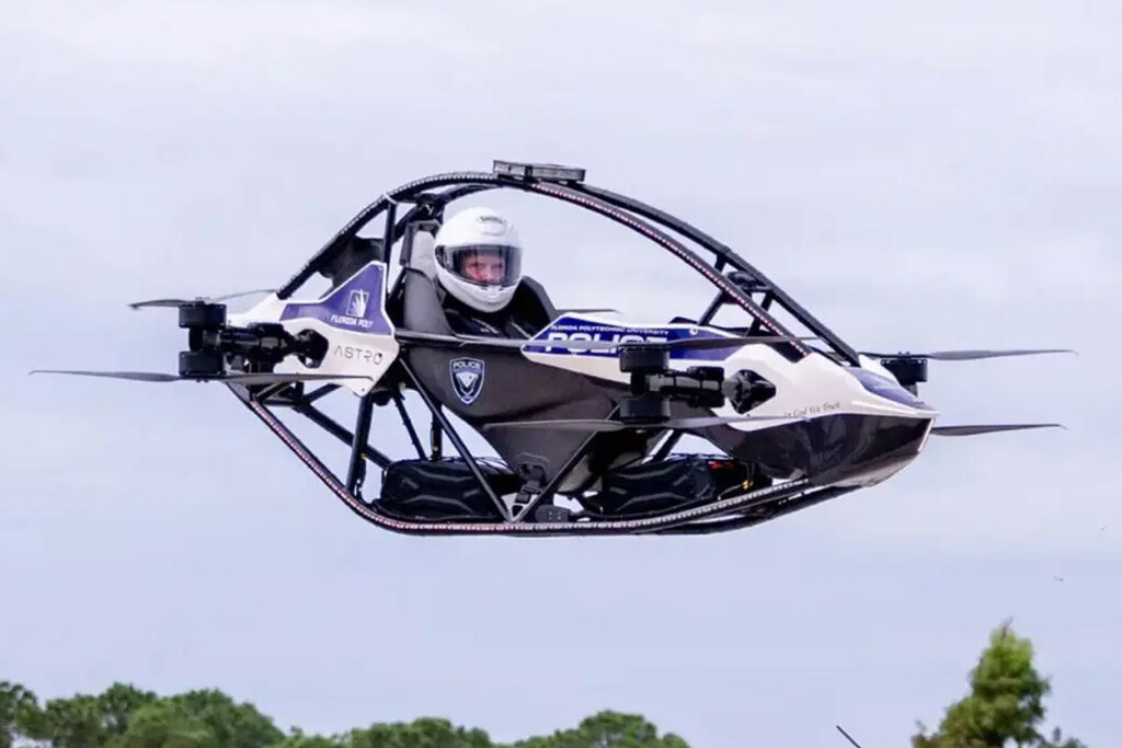 Jetson One: el dron monoplaza de 102 km/h que ya patrulla la policía