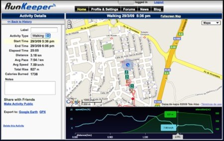 RunKeeper, la alternativa a Nike+ para el iPhone