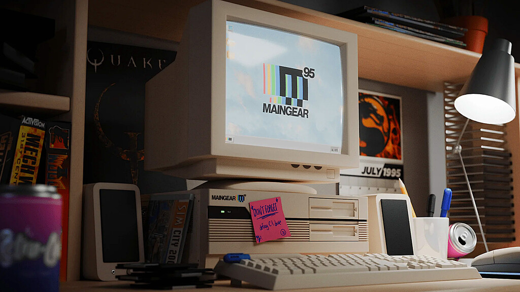 Este PC de diseño retro oculta mucho más de lo que parece, pero no lo ha hecho ningún aficionado 