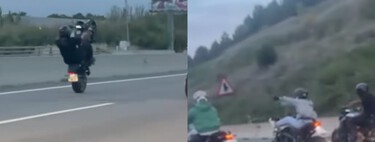 Dos motoristas se graban haciendo el canelo y vacilando en una autopista... Hasta que los Mossos les cortan el rollo. Y posible cárcel 