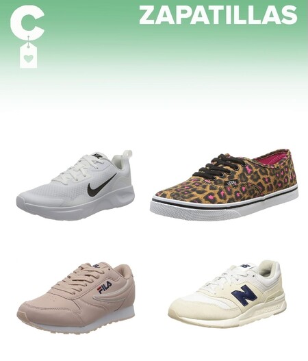 Chollos en tallas sueltas de zapatillas Fila, Nike, Vans o New Balance en Amazon