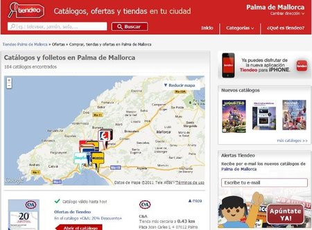 Tiendeo, el catálogo de productos de tu empresa con geolocalización