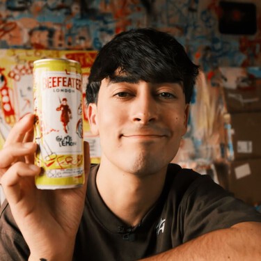 Nil Ojeda se mete a publicista para diseñar la nueva ginebra con limón de lata de Beefeater