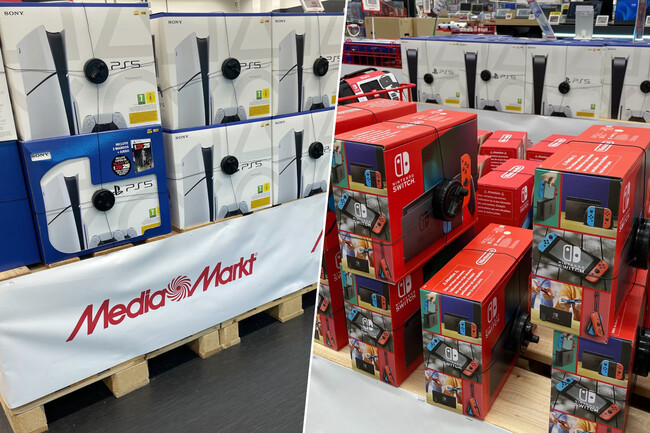 MediaMarkt tira la casa por la ventana en consolas con esta liquidación de Nintendo Switch 2, PS5 y más en su outlet