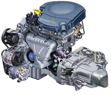 Dacia Sandero - Motor 1.6 MPI
