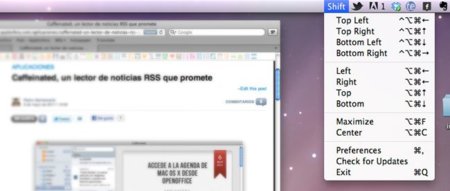 Shif it, gestor de posición y tamaño de las ventanas de tus aplicaciones mediante atajos de teclado