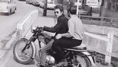 Bob Dylan en moto