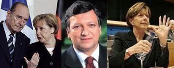 Barroso recibe instrucciones de Francia y Alemania