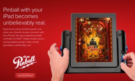 Duo Pinball, accesorio para jugar al pinball en el iPad