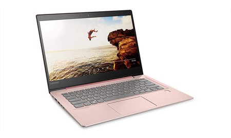 Hoy en Amazon, tenemos de nuevo a buen precio el potente Lenovo Ideapad 520S-14IKB en color rosa, por 749 euros