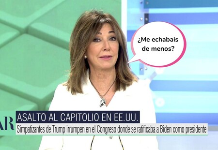 Esta es la fuerte superstición de Ana Rosa Quintana que siempre cumple en cada vuelta al trabajo