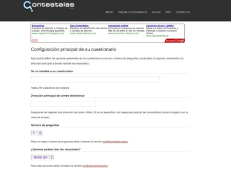 Contéstalas, genera tus propios cuestionarios