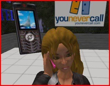 YouNeverCall permite enviar SMS desde Second Life