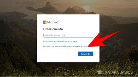 crear una cuenta de correo hotmail nueva