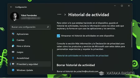 Historial De Actividad