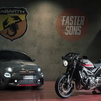 Abarth presenta un prototipo con inspiración Yamaha, el Tributo XSR