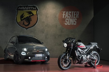 Abarth presenta un prototipo con inspiración Yamaha, el Tributo XSR