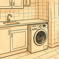 Tener un piso pequeño no significa tener que sufrir las vibraciones o la humedad de la secadora. Así puedes evitarlas
