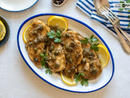 Chicken picatta o piccata de pollo: la receta que conocimos por 'The Bear', fácil, rápida y deliciosa