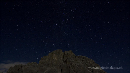 Impresionante serie de timelapses de los Alpes