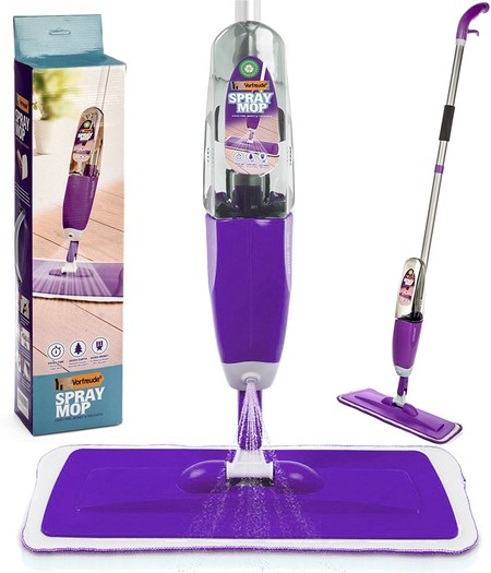 Oferta flash en la fregona con vaporizador integrado Vorfreude: hasta medianoche cuesta 21,45 euros en Amazon