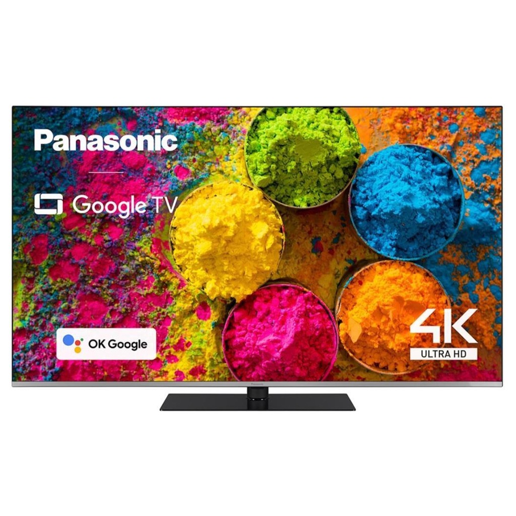 TV 43" Panasonic TX-43MX710E - 4K, Google TV, Dolby Vision/Atmos, HDR10, Chromecast, HDMI 2.1 ALLM. Precio original: 499 €

