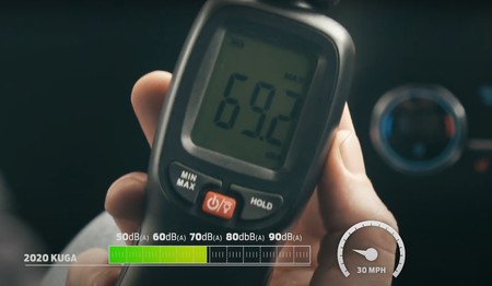 De los 90 dB del Ford Anglia a los 69 dB del nuevo Ford Kuga: así se hacen los coches cada vez más silenciosos