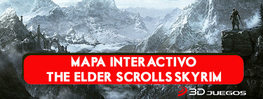 Mapa Interactivo de The Elder Scrolls Skyrim, con la ubicación de todos los personajes, recursos y ciudades del RPG de Bethesda 